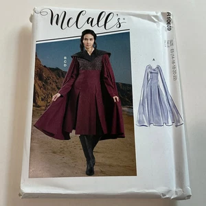 McCalls R10669 Misses Costume Uncut Sewing Pattern Size 14 16 18 20 - Picture 1 of 2