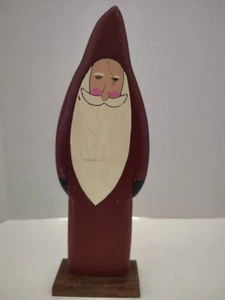 Weihnachtsmann Holz 14 cm groß - Bild 1 von 6