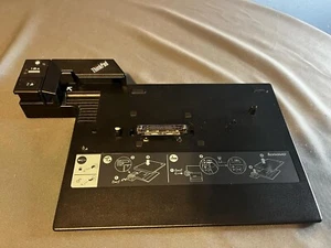 LENOVO DOCKING STATION TYPE 2504 42W4633 42W4632 No Keys No Adapter - Picture 1 of 11