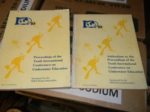 1978 NAUI IQ10 Proceedings Tenth Conference on Underwater Education Book Vintage - Bild 1 von 7
