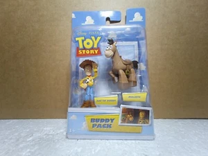 Toy Story Buddy Pack Hat Tip Woody Bullseye Mattel 2009 Sealed Action Figures - Picture 1 of 6