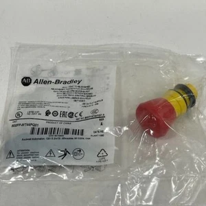 Allen Bradley 800FP-MT44PQ01 22mm Push Button Plastic Twist Release E-Stop - Picture 1 of 2