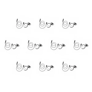 10X Auriculares PTT para centro de llamadas restaurante granjas para Motorola XPR3300 XPR3500 - Imagen 1 de 6