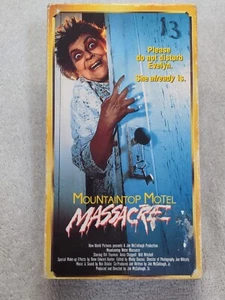 VHS Mountaintop Motel Massacre 1991 StarMaker - Imagen 1 de 6