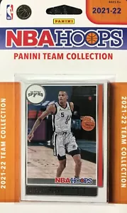 San Antonio Spurs 2021 2022 Hoops Team Set Joshua Primo Joe Wieskamp Rookie Card - Picture 1 of 7