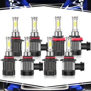 For Dodge Avenger 2013-2014 9006+H11+2x 9005 DRL High Low Beam 4 Pair Headlights - Picture 1 of 12