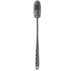 2 Stk Bürste Silikon Spühlbürste Flaschenbürste Bürsten Silikonbürste 28cm grau - Bild 1 von 1