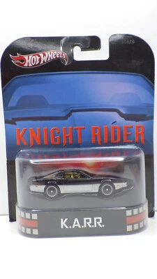 Hot Wheels Knight Rider Retro Entertainment K.A.R.R. Coche fundido a presión KARR 1:64 Foto 1 de 3