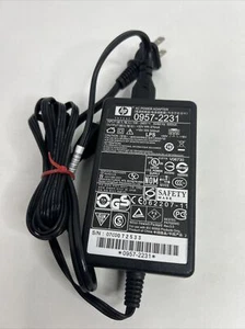 HP Genuine 0957-2231 Power Supply AC Adapter Power Cord HP Printers OEM - Picture 1 of 3