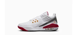 Nike Herren weiß & rot Air Jordan Max Aura 5 Basketball Turnschuhe UK 8,5 NEU - Bild 1 von 5