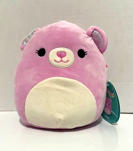Malvaviscos blandos originales ZAYA el OSO ROSA 7" Peluche NUEVO CON ETIQUETAS Adorable NUEVO - Imagen 1 de 4
