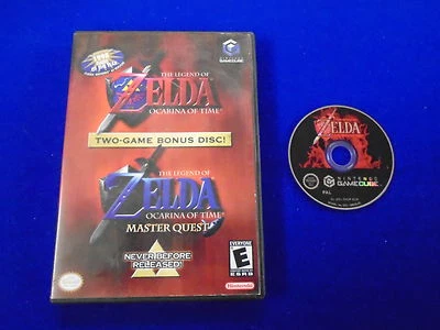 gamecube ZELDA Ocarina Of Time + Master Quest Game (NI) Nintendo PAL Version - Bild 1 von 3