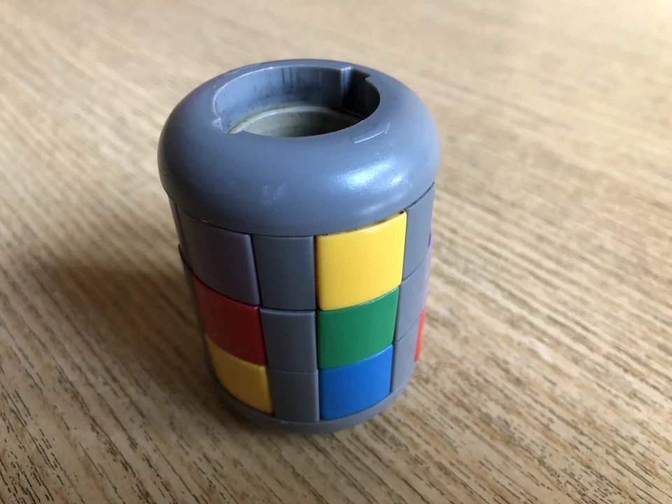 rubik cilindro - Temperamatite - Anni 70 - Made in UK 🇬🇧 - Immagine 1 di 4