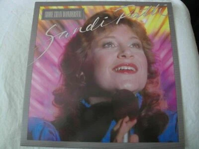 SANDI PATTI MORE THAN WONDERFUL VINYL LP 1983 IMPACT RECORDS IT'S YOUR SONG LORD - Image 1 of 3