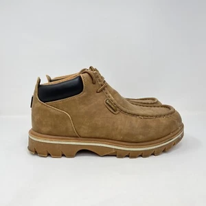 Lugz Fringe Chukka Autumn Wheat Bark Cushioned Padded Boots Men's Size 10.5 - Picture 1 of 9