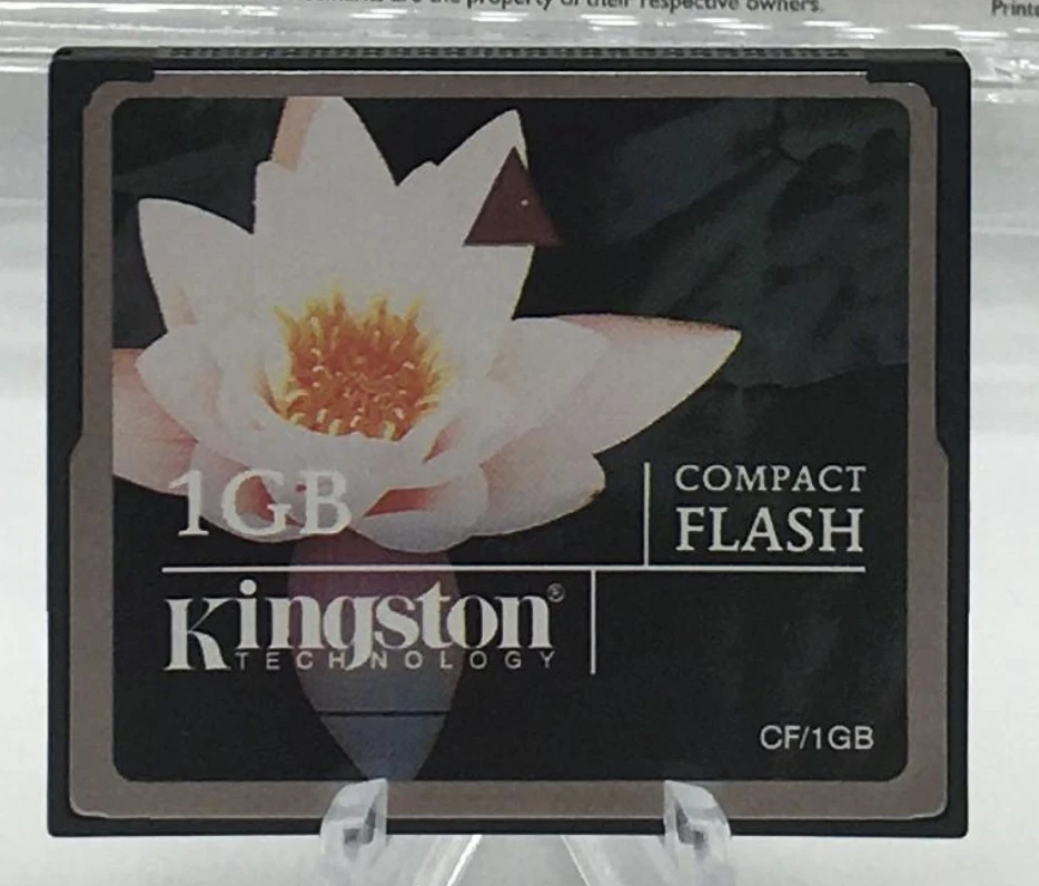 Kingston 1024 MB/1 GB CompactFlash Memory Card (CF/1GB) - Image 1 of 1