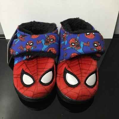 Тапочки без шнурков детские Marvel Spider-Man с ремешком размер США 8 / ЕС 25 - Изображение 1 из 4
