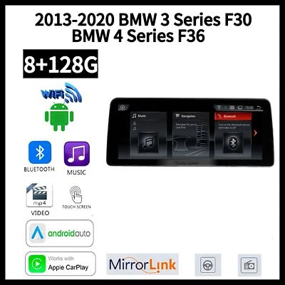 2013-2020 BMW 3 Series F30/ BMW 4 Series F36 Carplay IPS Steroe Radio Navigation - Imagem 1 de 4