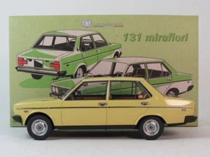 Laudoracing Fiat 131 1600 Mirafiori Sp. giallo 1974 1/18 LM190D - Imagen 1 de 4