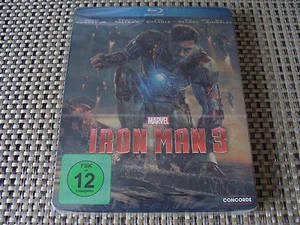 Blu Steel 4 U: Iron Man 3 (G) : German Release Limited Edition Steelbook Sealed - Picture 1 of 2