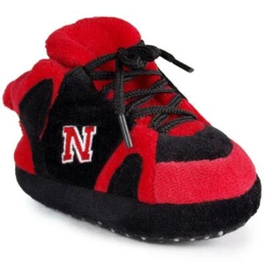 Nebraska Cornhuskers Baby Slippers - Picture 1 of 8