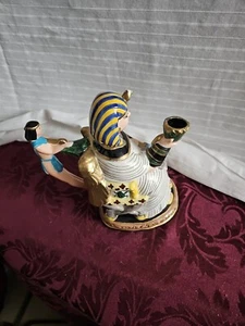 Tetera Fitz & Floyd Cleopatra Importante Mujer Coleccionista Serie Nº 281 de 1750 - Imagen 1 de 9