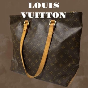 LOUIS VUITTON Monogram Cabas Alto Tote Bag M51152 LV Auth BD1266 F/S JP - Picture 1 of 10