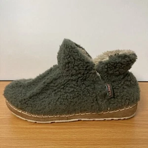 Stivaletti ciabatte LL Bean donna 9 M verde sherpa pile interno/esterno - Foto 1 di 12
