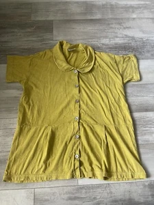 Liz & Jane Cotton Top Shirt  One Size Fits All Beautifully GREAT FLOW! - Picture 1 of 11