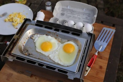 Grillrost + Grillschale für Skotti, zum Anbraten, für Spiegelei, zum Warmhalten