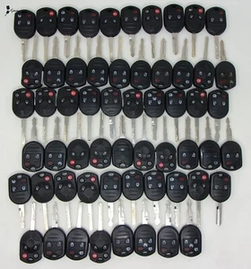 Lot x 58 OEM Ford Key Less Entry Combo Keys Mix BULK LOCKSMITH - Picture 1 of 2