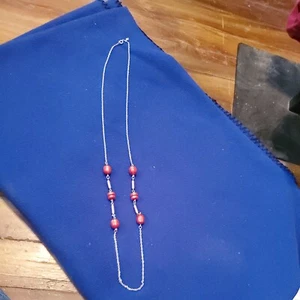 Collar de cuentas a rayas Sarah Coventry de colección 7Le - Imagen 1 de 3