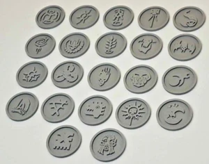 22pc - 40mm Age of Sigmar Army Faction Tokens compatible with Warhammer 40k - Picture 1 of 2
