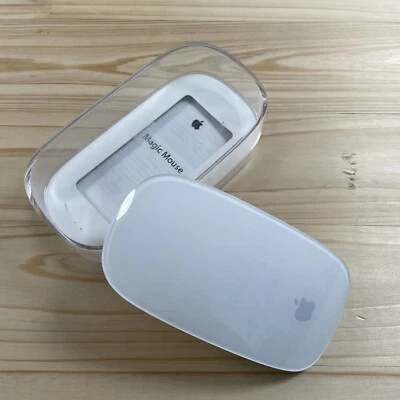 Original Apple Magic Mouse • Bluetooth Kabellos - MB829Z/A A1296 Weiß - Bild 1 von 4