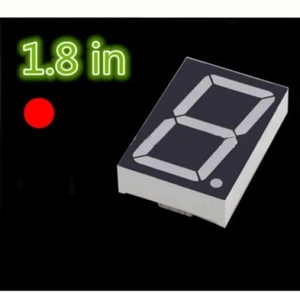 1.8 inch 1 digit Red Led Display 7 segment Common Cathode New - Picture 1 of 6