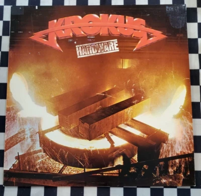 Hardware LP by Krokus vinyl 1981 VG+ OL1508 Ariola Records - Image 1 of 4