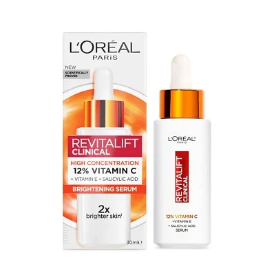 60% OFF - L’Oreal Revitalift Clinical 12% Vitamin C Serum 30ml - (RRP $60) BNIB - image 1 of 4