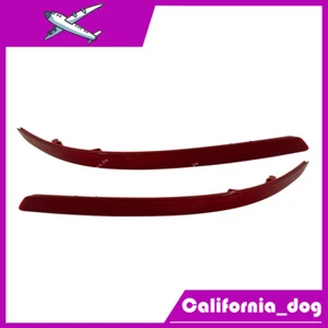 2x Fits 2014 2015 Kia Optima Bumper Trim Reflector Light Rear Left & Right - Picture 1 of 7