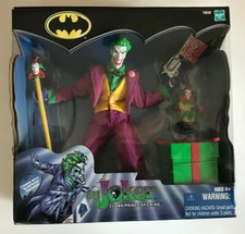 BATMAN VILLAIN THE JOKER CLOWN PRINCE OF CRIME ACTION FIGURE HASBRO 2001 NEW