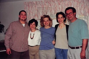 Originalfoto 4x6 Männer Frauen Freunde Porträt H206 #13 - Bild 1 von 2