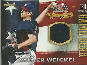 Walker Weickel 2013 Panini USA Game-Used Game Gear Card - Picture 1 of 1