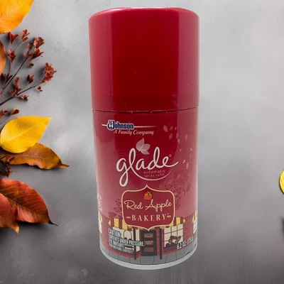 NEW Glade Red Apple Bakery Automatic Spray Refill Aerosol Home Fragrance 2014 - Image 1 of 3