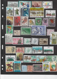 BELGIUM SELECTION OF USED STAMPS ( Lot 6434 ) - Picture 1 of 1