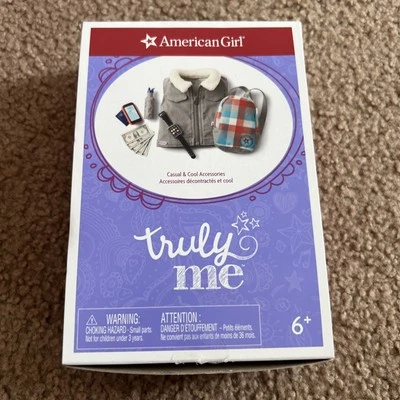 American Girl Doll Boy Casual & Cool Accessories Set~Vest Backpack Watch Phone - Image 1 of 4