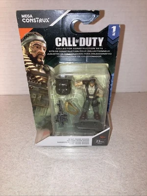 Juego de figuras Mega Construx Call of Duty Frank Woods serie uno nuevo en caja Foto 1 de 2