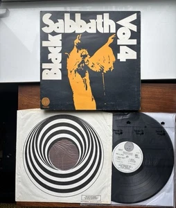 Black Sabbath Vol 4 Vinyl Record 1ST UK Press 1972 VERTIGO SWIRL 6360 071 PORKY - Picture 1 of 18