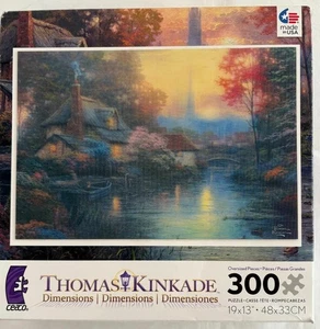 Älteres (2012) Ceaco Puzzle; Nanette's Cottage von Thomas Kinkade; 300 Teile 1132-15 - Bild 1 von 2