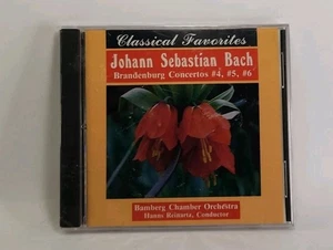 Johann Sebastion Bach: Brandenburg Concerto #4, #5 & #6 (CD) Reinartz 1992 4645 - Bild 1 von 3