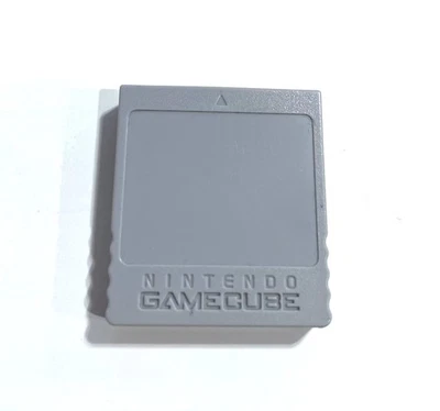 Memory Card 59 Blocks Grey For Nintendo GameCube DOL-008 - Image 1 of 2