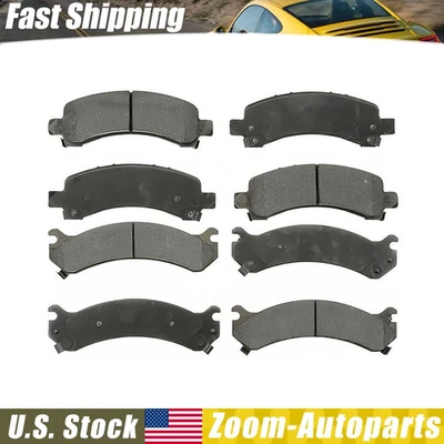 Kit de pastillas de freno delanteras y traseras de cerámica para Chevrolet Express 3500 2003-2016 2017 Foto 1 de 4